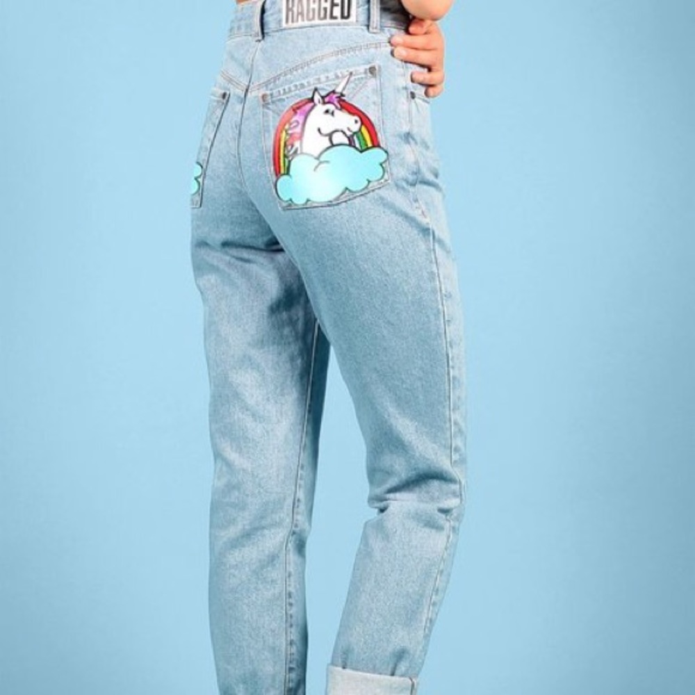 VERY RARE The Ragged Priest Unibum Jeans